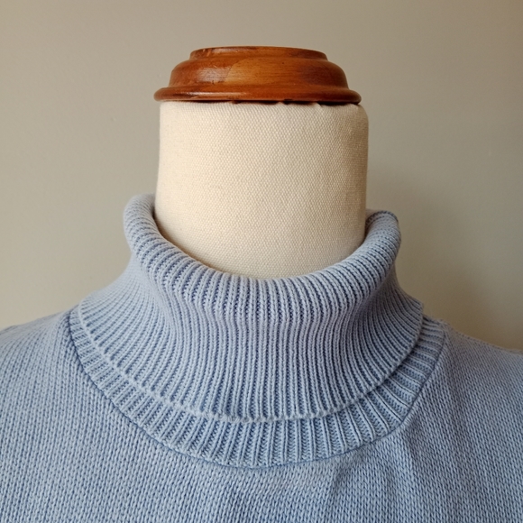 💫VINTAGE Light Purple Cotton Knit Top - Picture 2 of 5